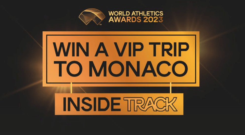 Win a VIP trip to Monaco to the 2023 World Athletics Awards