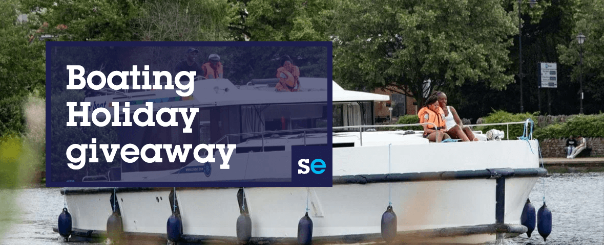 Win a boating holiday with South Eastern Railway