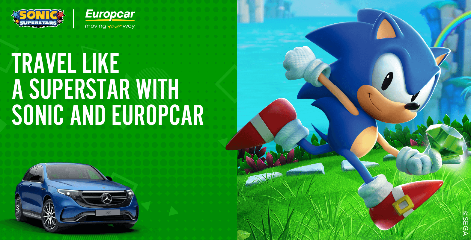 Win your own Nintendo Switch & Sonic Superstars with Europcar