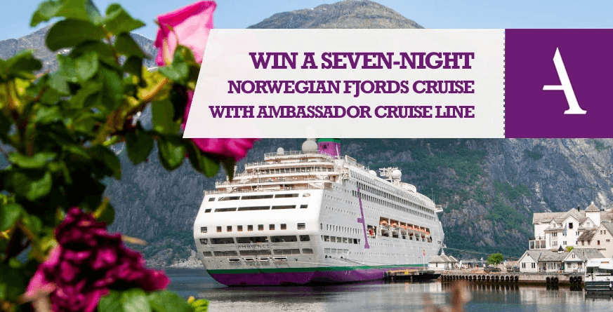 Win a Norwegian Fjords cruise Wither Silversurfers