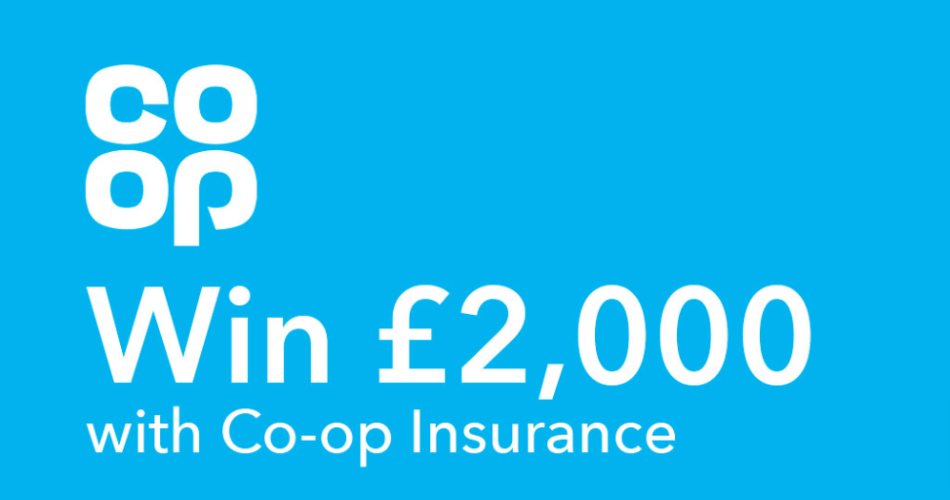 Win £2,000 cash with Co-op Insurance and Absolute Radio