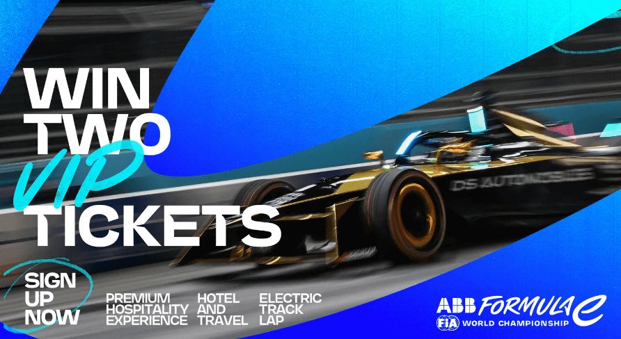 Win a VIP racing experience with Formula E