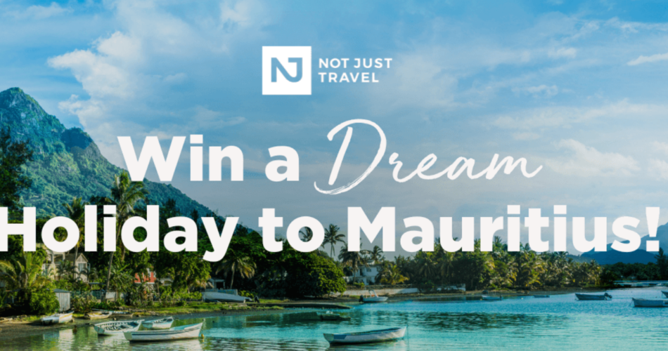Win a free trip to Mauritius with Not Just Travel