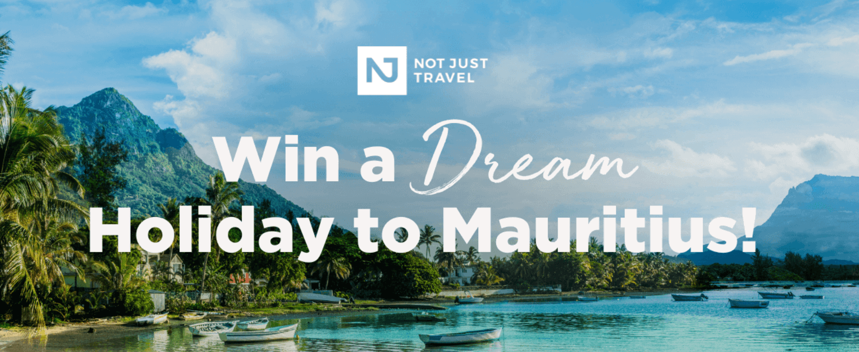 Win a free trip to Mauritius with Not Just Travel