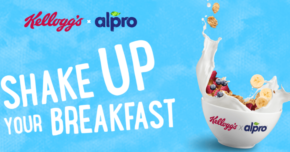 Win a Kellogg’s and Alpro hamper to Shake up your breakfast