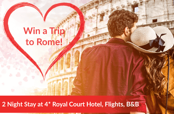 Win a Valentine's trip to Rome with Brightsun Travel