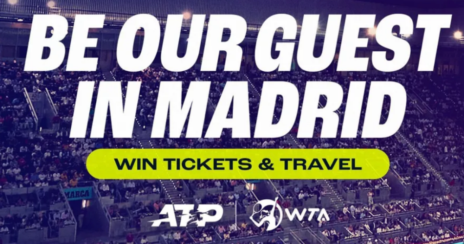 Win a trip to the 2024 Mutua Madrid Open with WTA Tennis