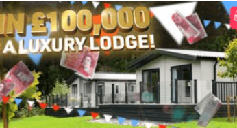 Win £100,000 cash and a luxury lodge with ITV