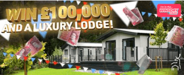Win £100,000 cash and a luxury lodge with ITV
