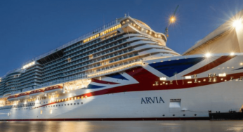 Win a 14-night Mediterranean Cruise onboard Arvia with P&O Cruises